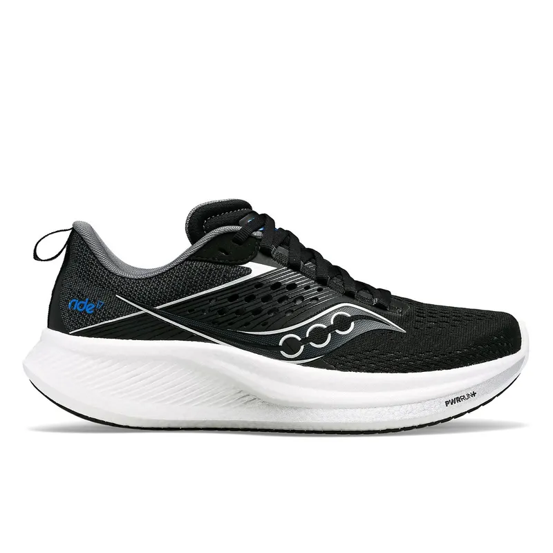 Saucony Ride 17 – “Black White” (S10924-100)