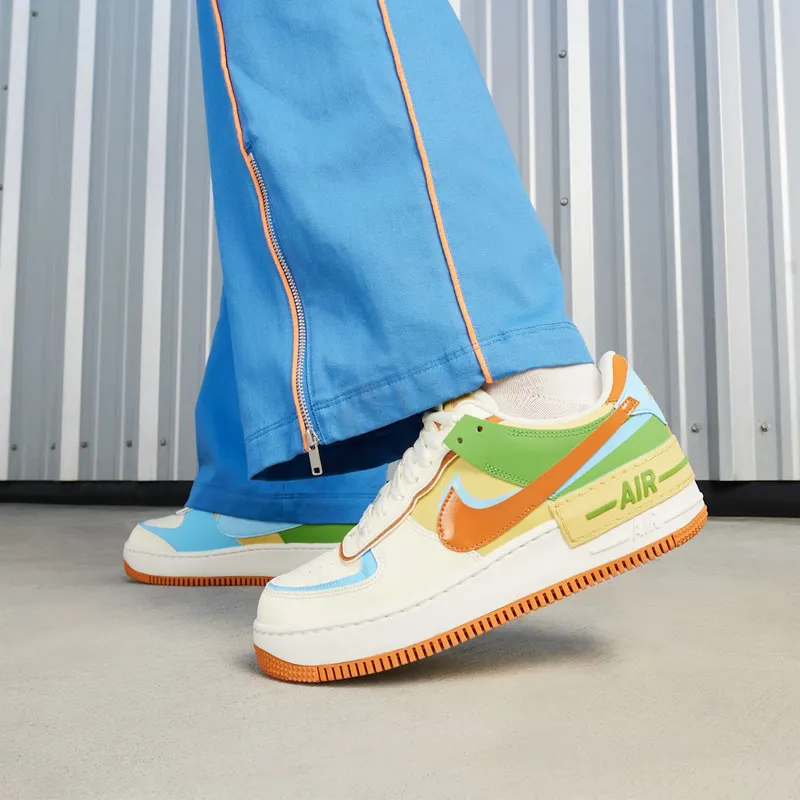Nike Air Force 1 Low Shadow Coconut Milk Saturn Gold (DZ1847-103)