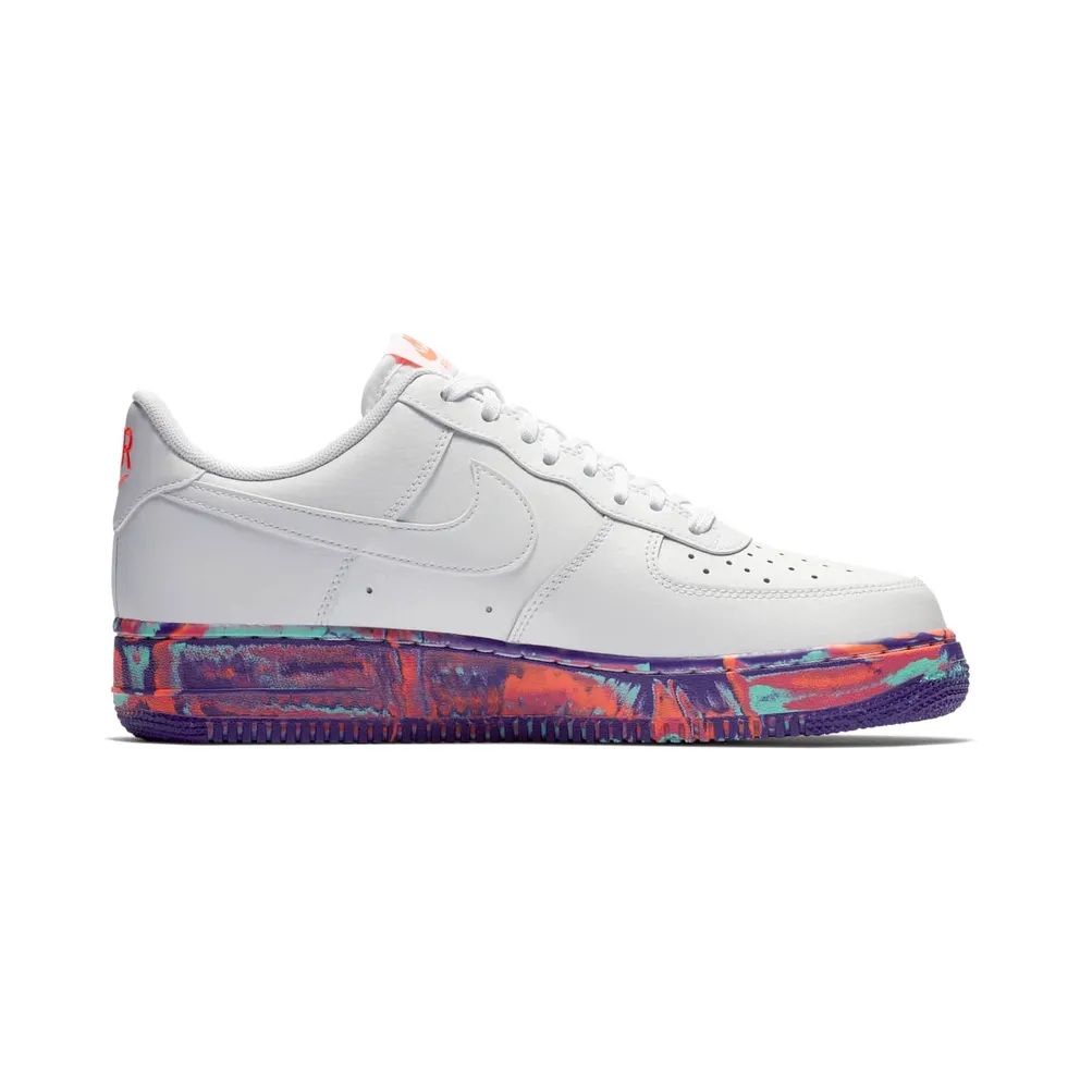 Nike Air Force 1 Low White Multi-Color Marble White/White-Vast Grey (AJ9507-100)