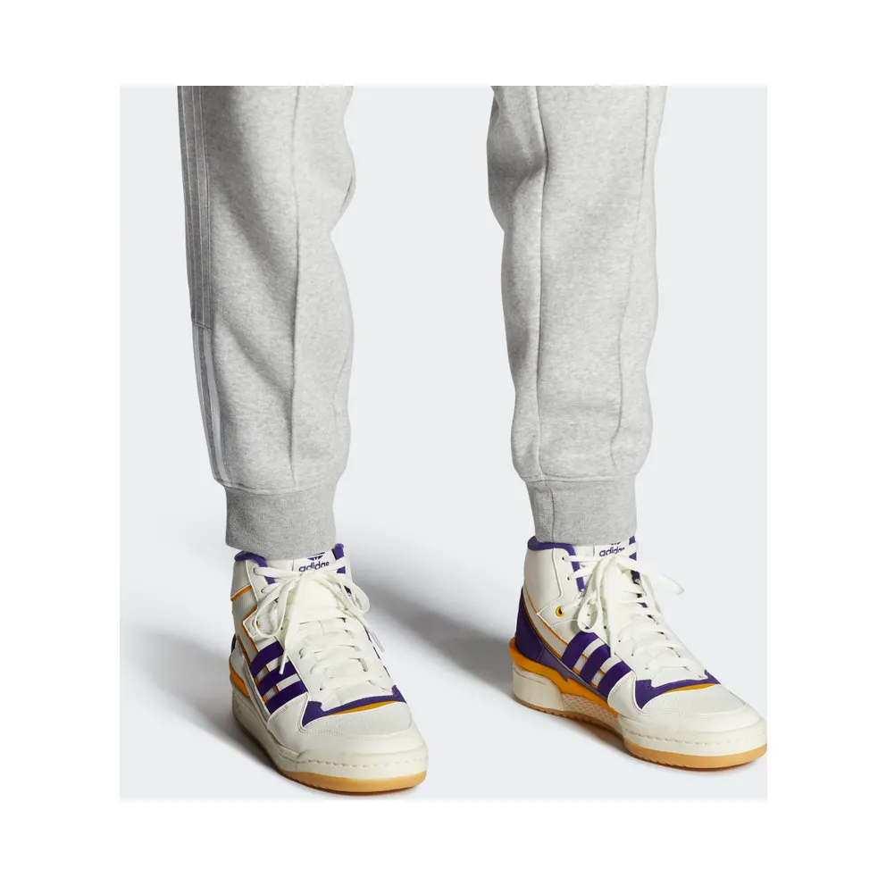 Adidas Forum Exhibit Mid Off White / Collegiate Purple / Collegiate Gold (GX4119)