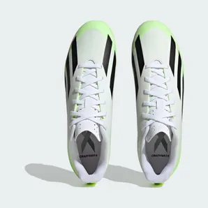 adidas X Crazyfast.4 FG Cloud White Core Black Lucid Lemon (HQ4535)