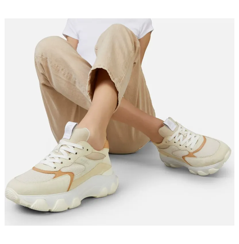 Hogan Hyperactive Ivory Brown Pink (HXW5400DG60QZC0MR5) (5)