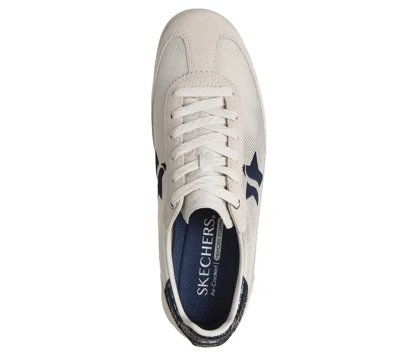 Skechers SKX 92 – Perfectly Shimmered Sneaker Off-White/Marine