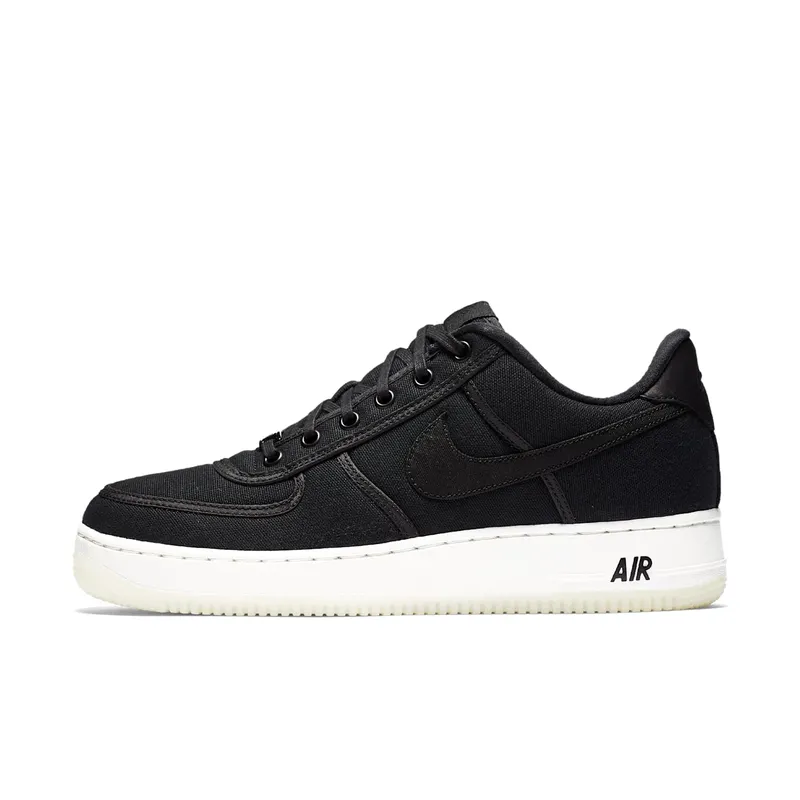 Nike Air Force 1 Low Canvas Black Black/Black-Summit White (AH1067-004)
