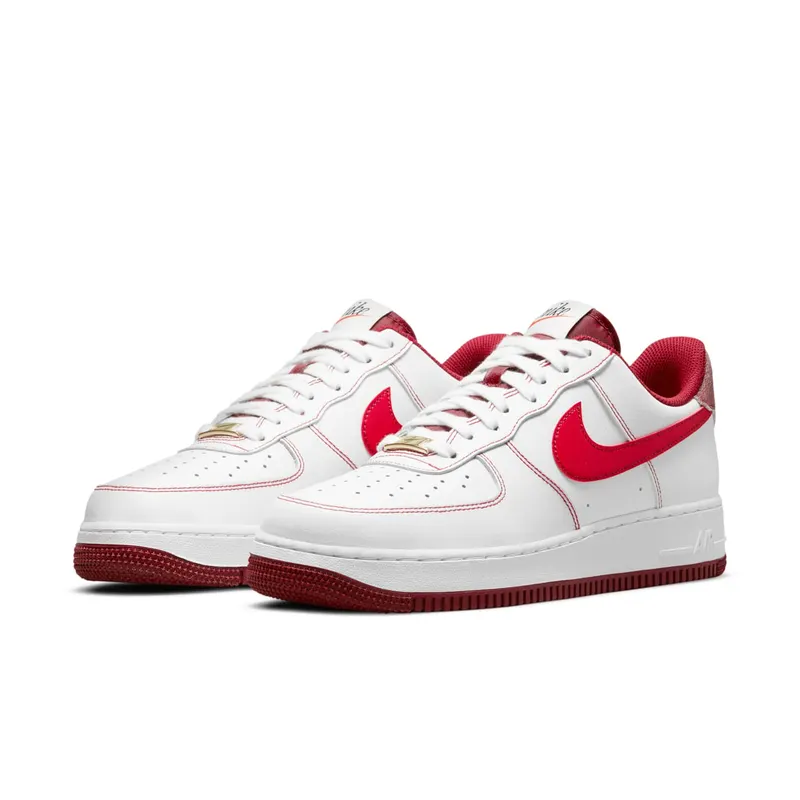 Nike Air Force 1 ’07 First Use White Team Red (DA8478-101)