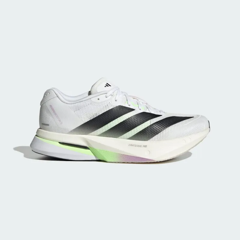 Adidas Adizero Boston 13 Cloud White / Core Black / Dash Grey (JS4951)