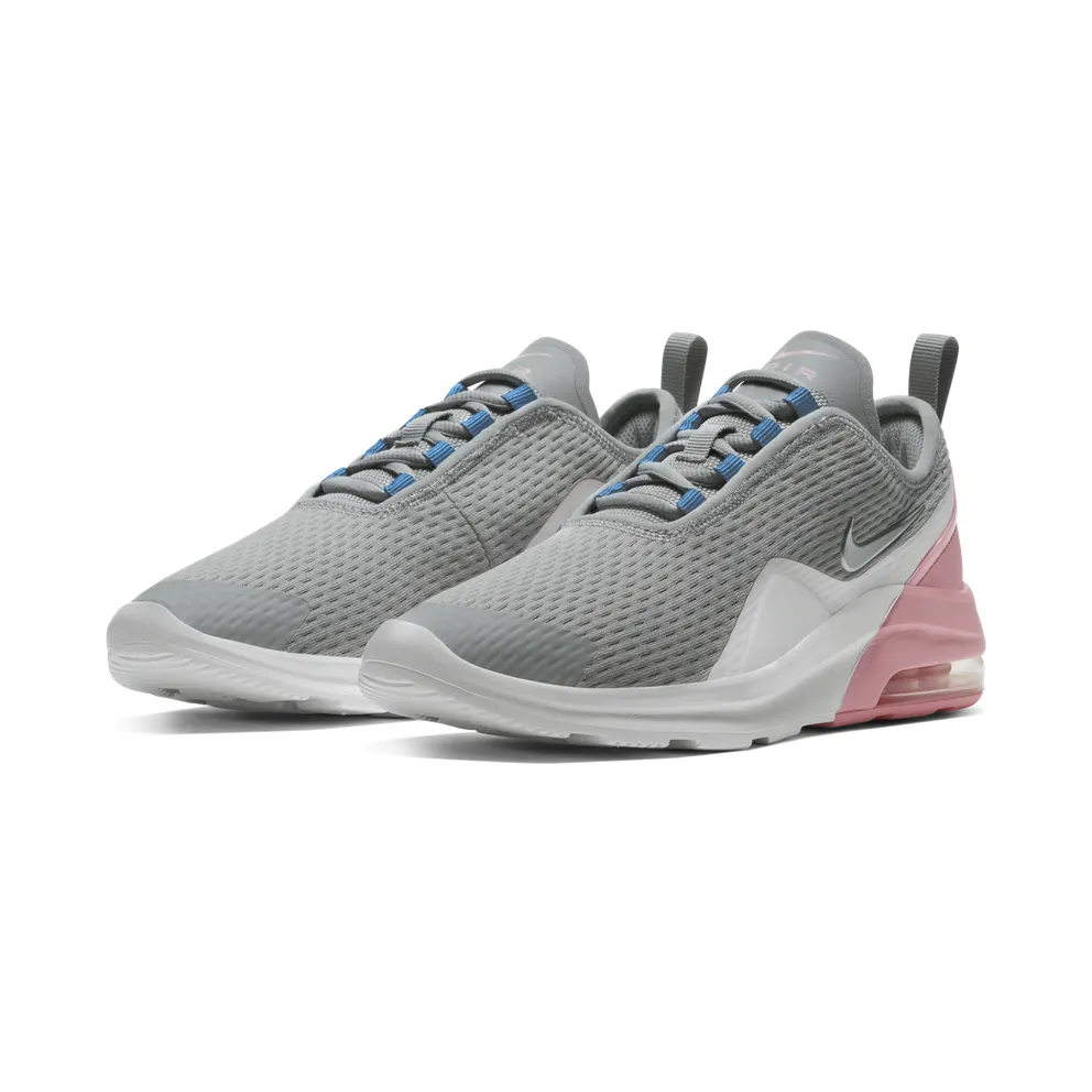 Nike Air Max Motion 2 “Light Smoke Grey / Pink / Laser Blue / Metallic Silver” (AQ2741-017)
