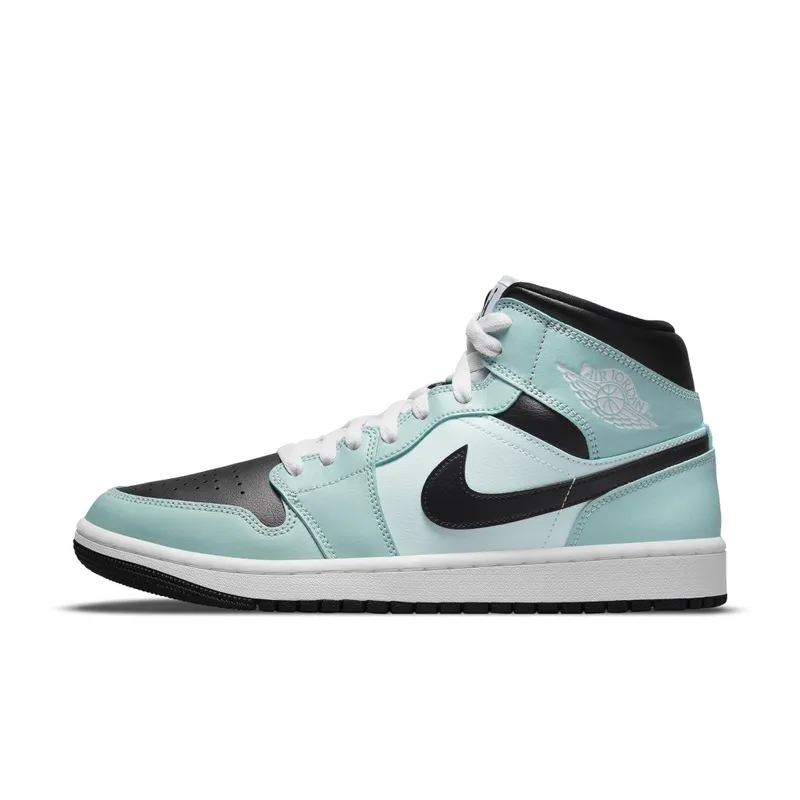 Air Jordan 1 Mid Aqua Blue Tint (2020) (BQ6472-300)