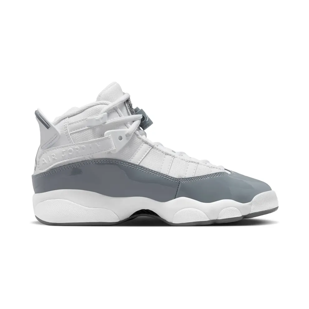Air Jordan 6 RINGS GS “WHITE COOL GREY” (323419-121)