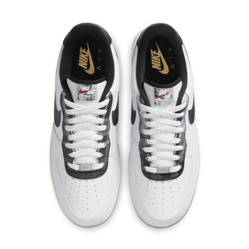 Nike Air Force 1 Low Remix White White/Black-Pure Platinum-Metallic Silver (DB1997-100)