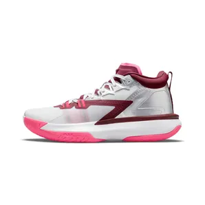 Jordan Zion 1 PF Marion “White / Hyper Pink / Dark Beetroot / Metallic Silver” (DA3130-100)