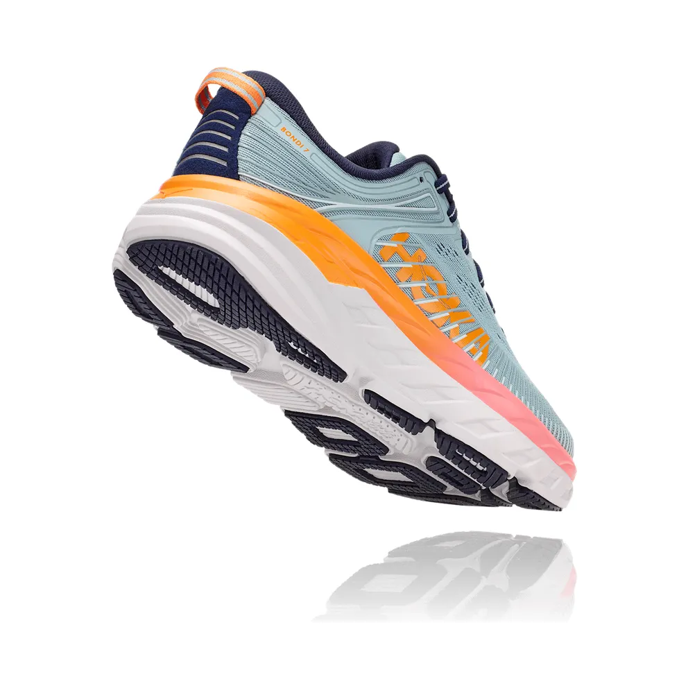 Hoka One Bondi 7 Blue Haze Orange Pink (1110519-BHBI)