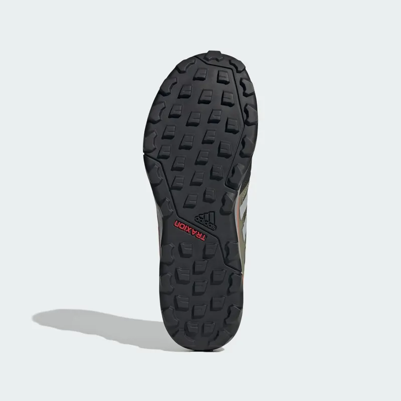 Adidas Tracerocker 2.0 GORE-TEX Trail Running Olive Strata / Charcoal Solid Grey / Semi Impact Orange (JI1305)