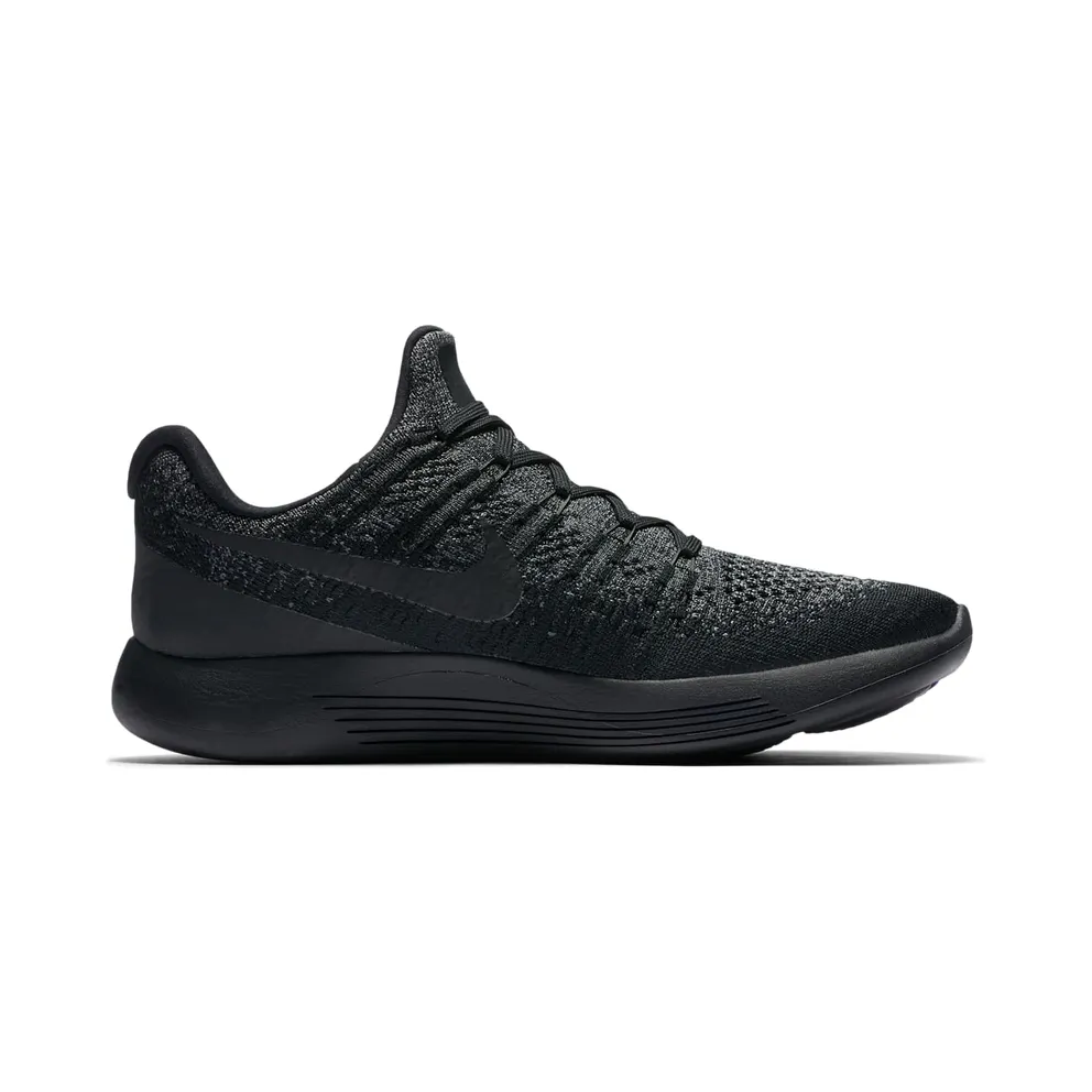 Nike Lunar Epic Low Flyknit 2 Black Dark Grey Black/Dark Grey-Racer Blue-Black (863779-004)