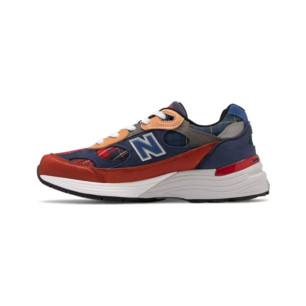 New Balance 992 Concepts Plaid Red/Blue (M992AD)