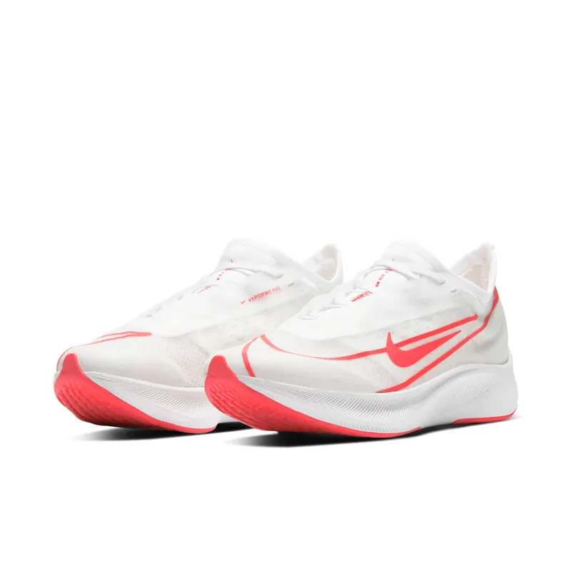 Nike Zoom Fly 3 White (W) White/Metallic Summit White-Laser Crimson (AT8241-101)