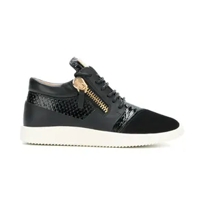 Giuseppe Zanotti ‘Runner’ mit Kontrasteinsätzen “Black” (RW70046009)