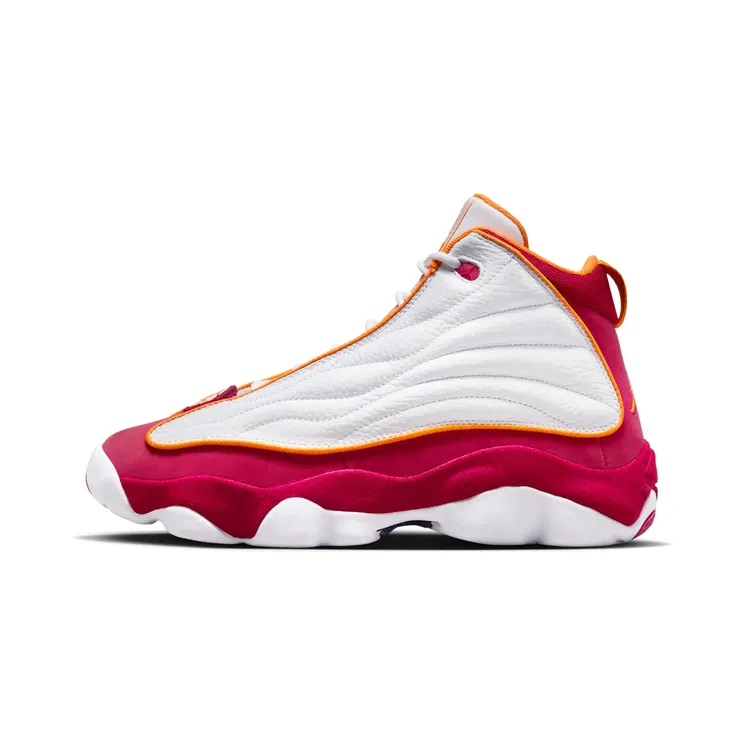 Jordan Pro Strong “White / Cardinal Red / Vivid Orange” (DC8418-168)