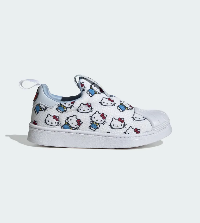 adidas Superstar 360 Hello Kitty Cloud White Halo Blue Glow Blue (IF7020)