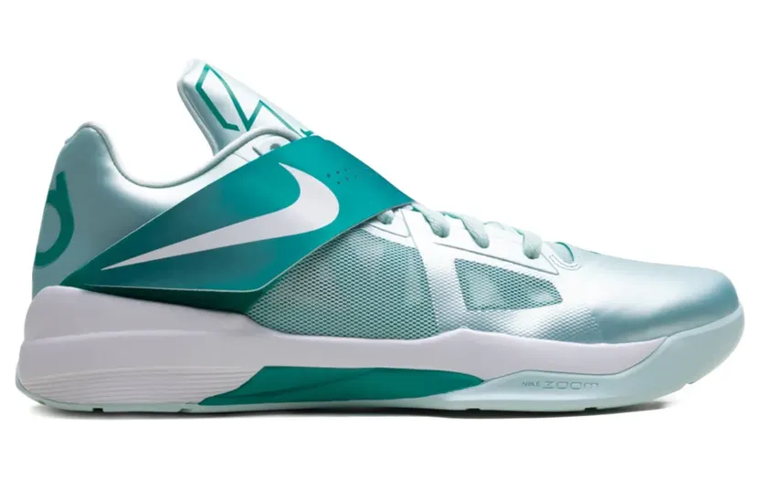 Nike KD 4 Easter Mint Candy/White/New Green sneakers – Blauw (IB3550)