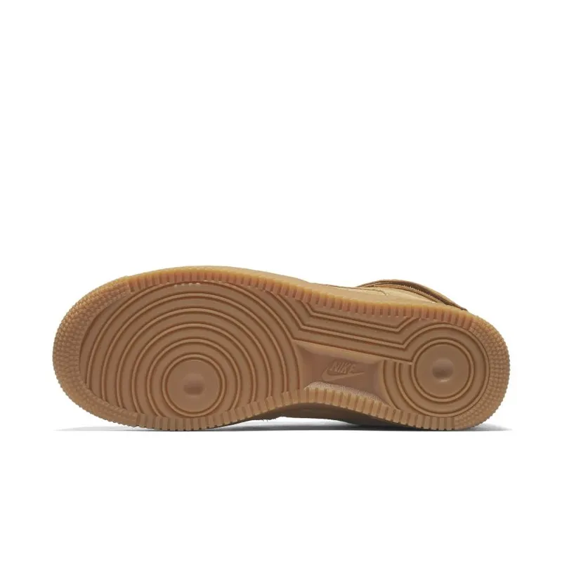 Nike Air Force 1 High Elemental Gold (W) Elemental Gold/Elemental Gold-Gum Light Brown-Ale Brown (860544-700)