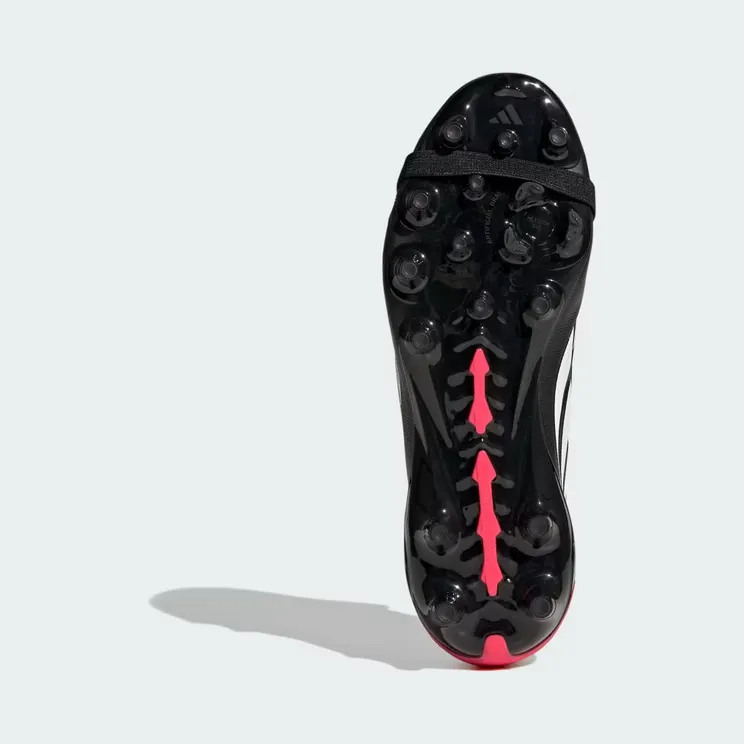 adidas Predator League Fold-over Tongue Artificial Ground Football Boots Kids “Core Black / Cloud White / Lucid Red” (JR7909)