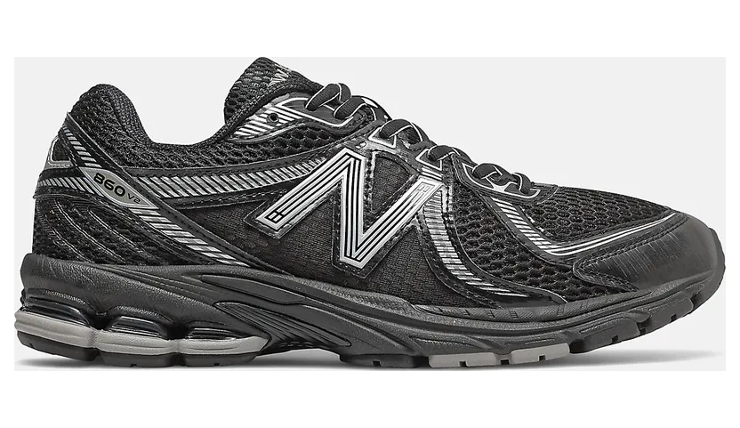 New Balance 860v2 Black Silver (ML860XC)