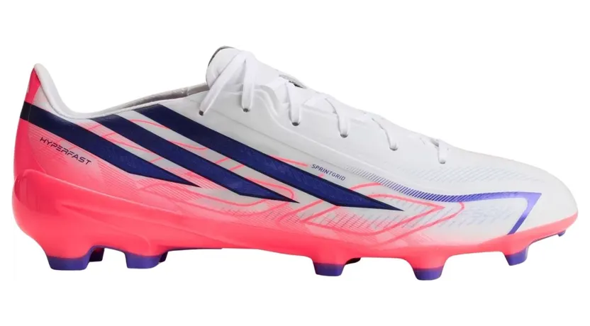 Adidas F50 Hyperfast League FG Nockenschuhe, weiß, Größe 42 (KJ3412)
