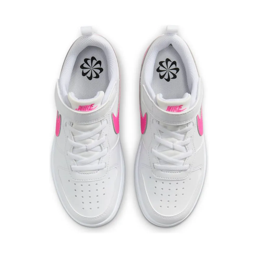 Nike Court Borough Low Recraft White Laser Fuchsia (DV5457-113)