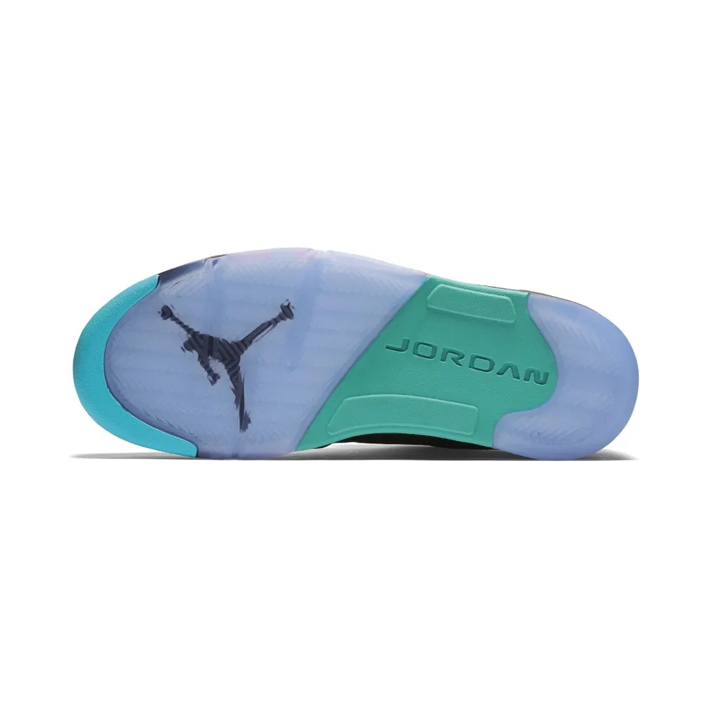 Jordan 5 Retro Low Chinese New Year Black/Bright Crimson-Beta Blue-Black (840475-060)