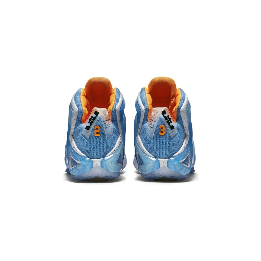 Nike LeBron 12 Elite Elevate Light Retro/Hot Lava/Artisan Teal (724559-488)