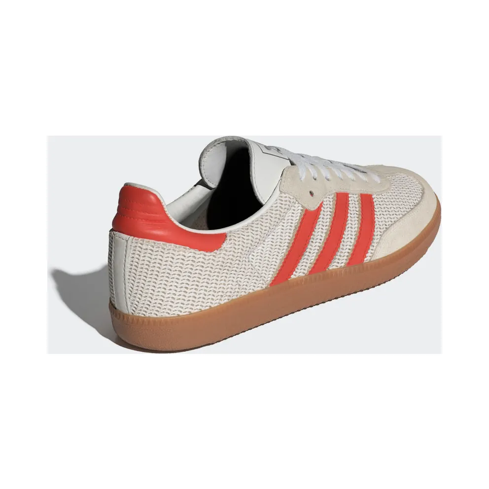 adidas Samba OG Crystal White / Preloved Red / Gum M2 (IG1380)