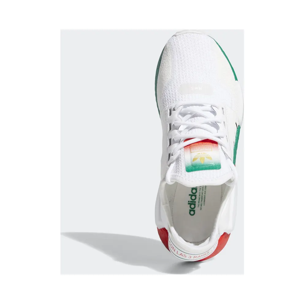 adidas NMD R1 V2 United By Mexico City (GS) White/Black/Green (FY6629)
