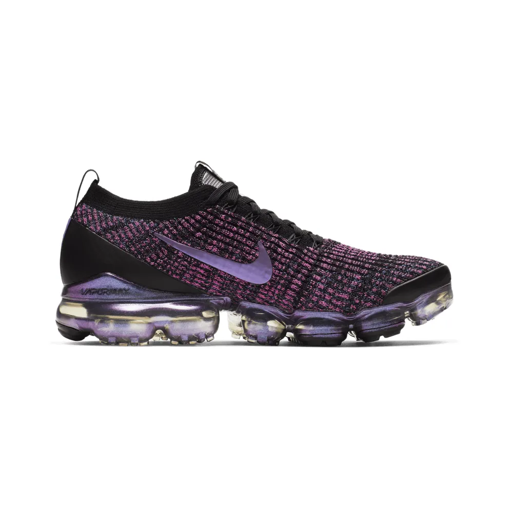 Nike Air VaporMax Flyknit 3 Throwback Future Black/Blue Lagoon-Laser Fuchsia-Metallic Silver (AJ6900-007)