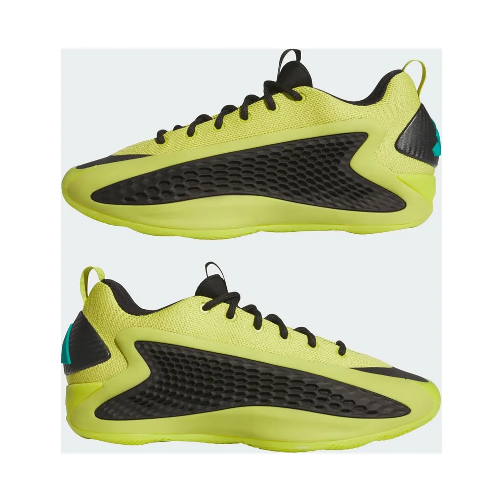 Adidas Anthony Edwards 1 Low Basketbal Preloved Lime / Core Black / Pure Teal (JS1778)