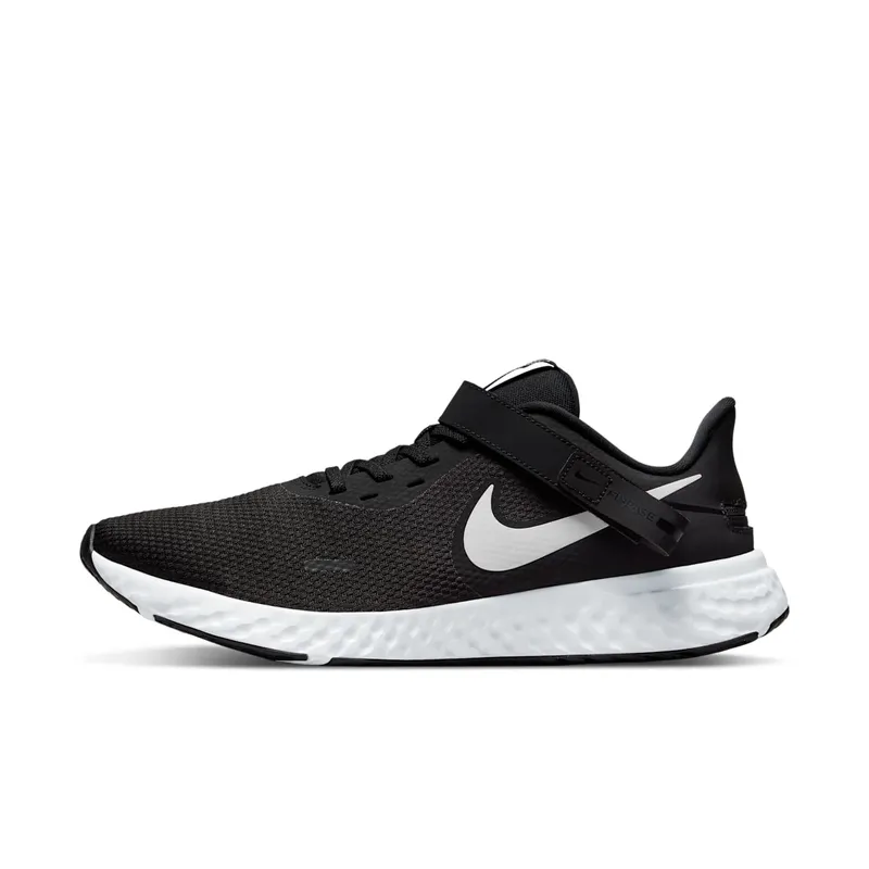 Nike Revolution 5 FlyEase Black Black/Anthracite/White (BQ3211-004)