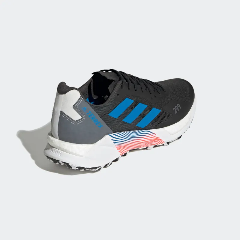Adidas Terrex Agravic Ultra Trail Running Core Black / Blue Rush / Crystal White (H03179)