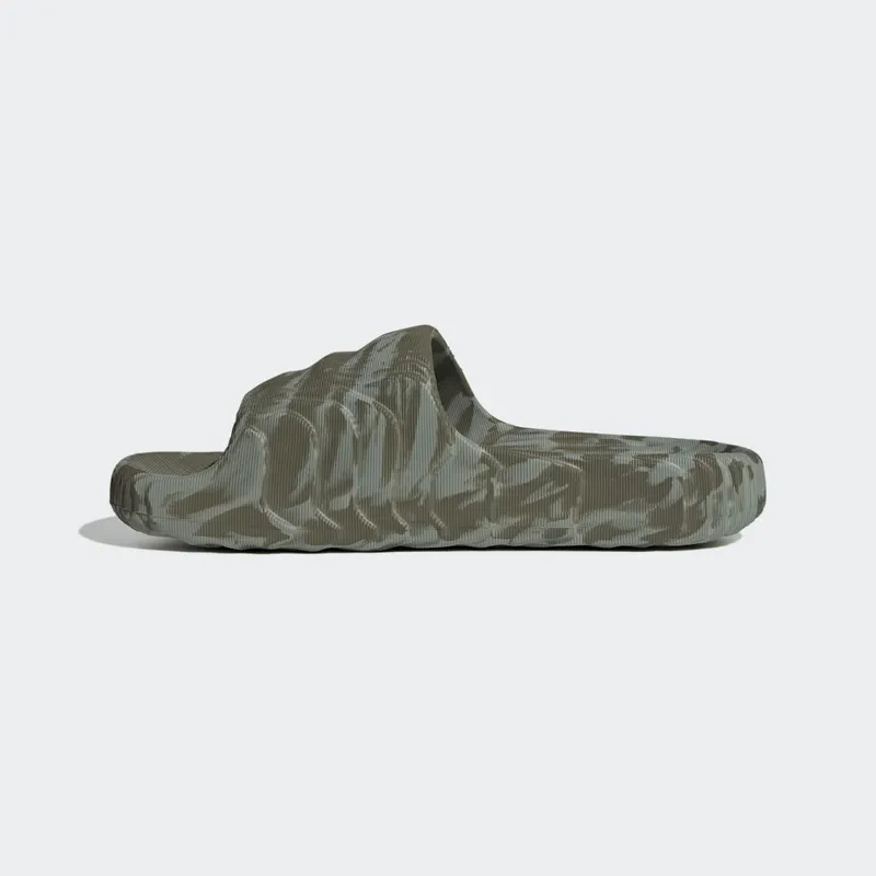 adidas Adilette 22 Slides Olive Strata Silver Green (HP6517)