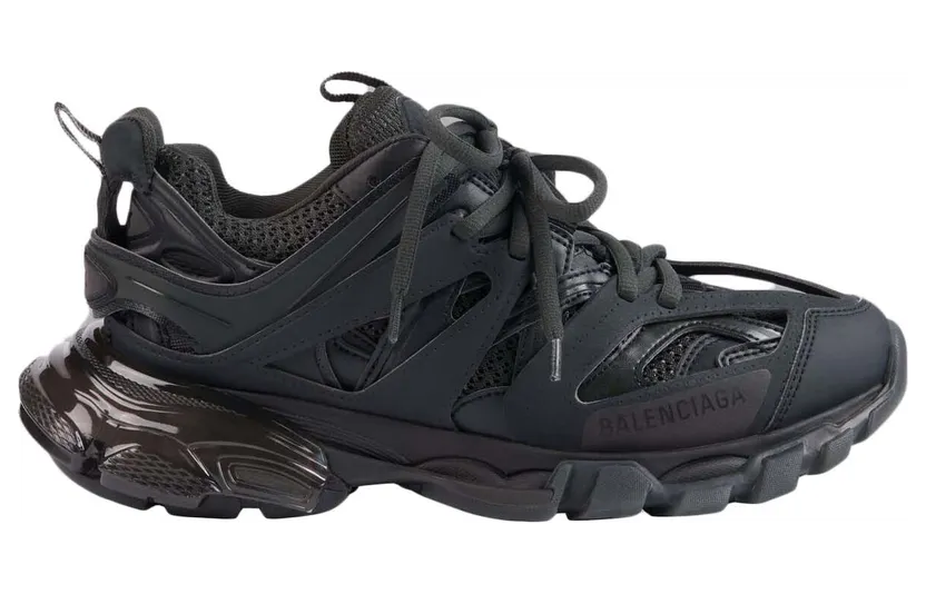 Balenciaga Track Clear Sole Black (W) (647741W3BM11000)