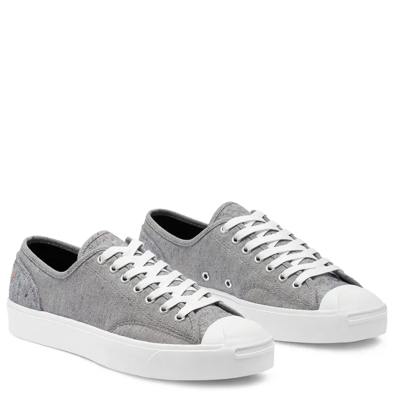 Converse Jack Purcell Renew Low ‘Grey Twill’ Grey/White/White (169613C)