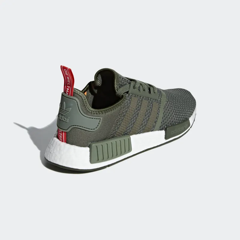 adidas NMD R1 Olive Orange Base Green/Night Cargo/Solar Orange (B37620)