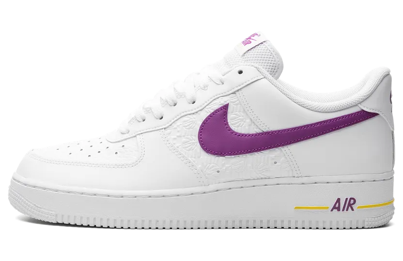 Nike Air Force 1 Low EMB “Bold Berry Lakers” (FJ4209-100)