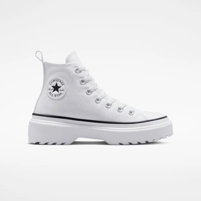 Converse Chuck Taylor All Star Lugged Lift Platform Canvas White/White/Black