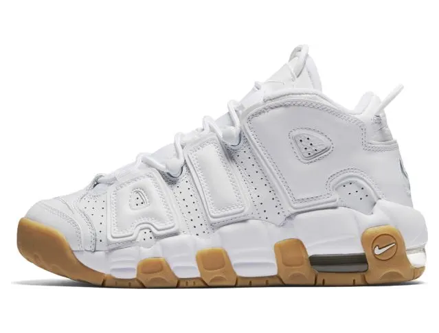 Nike Air More Uptempo’White Gum’ GS White/Gum (415082-101)