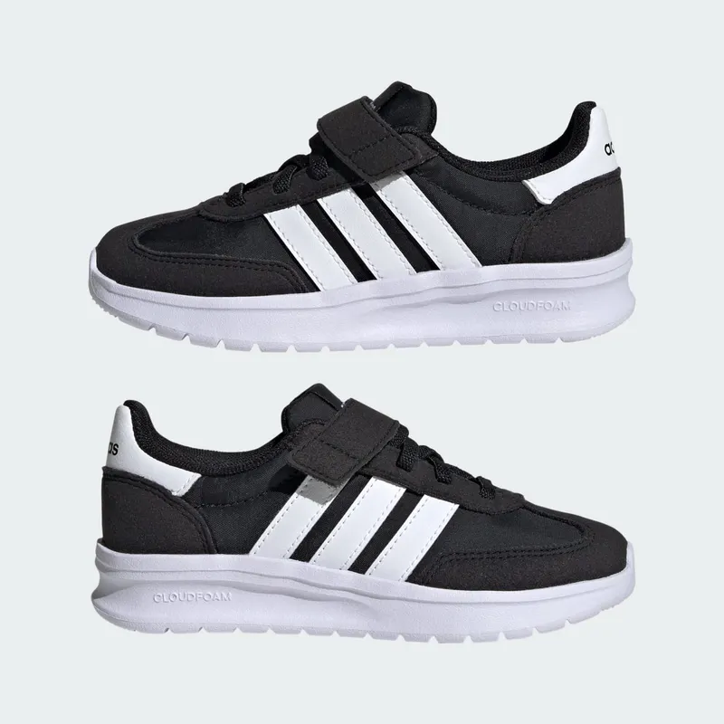Adidas Run 70s 2.0 Kids Core Black / Cloud White / Gum (JI4688)