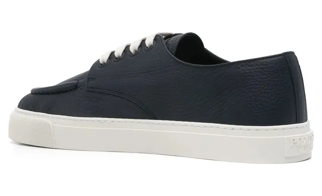 Prada Leather Lace-up “Blue” (2EE427 F G000 MN0 F0216) (4)