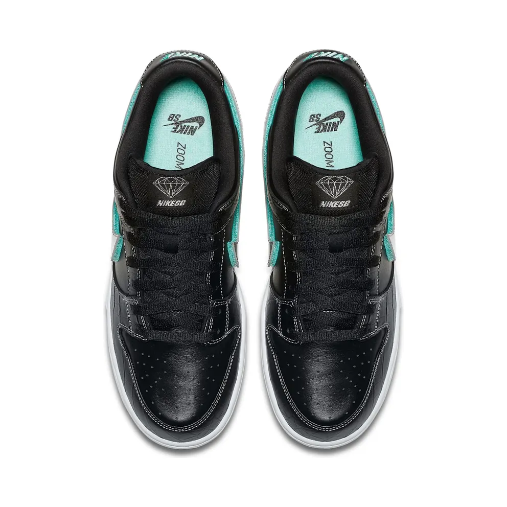 Nike SB x Diamond Supply Co. Dunk Low ‘Black Diamond’ (2018) (BV1310-001)
