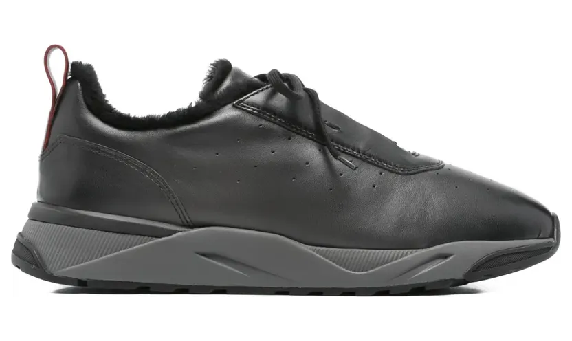 Santoni aus Leder “Black” (MBIM22027SBBPGON)