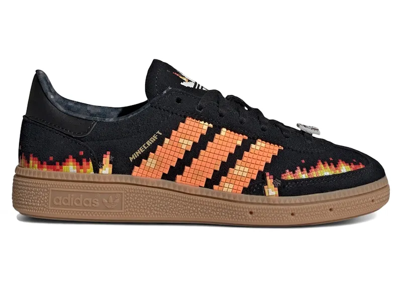adidas Handball Spezial Minecraft Black Pure Orange (IH1737)