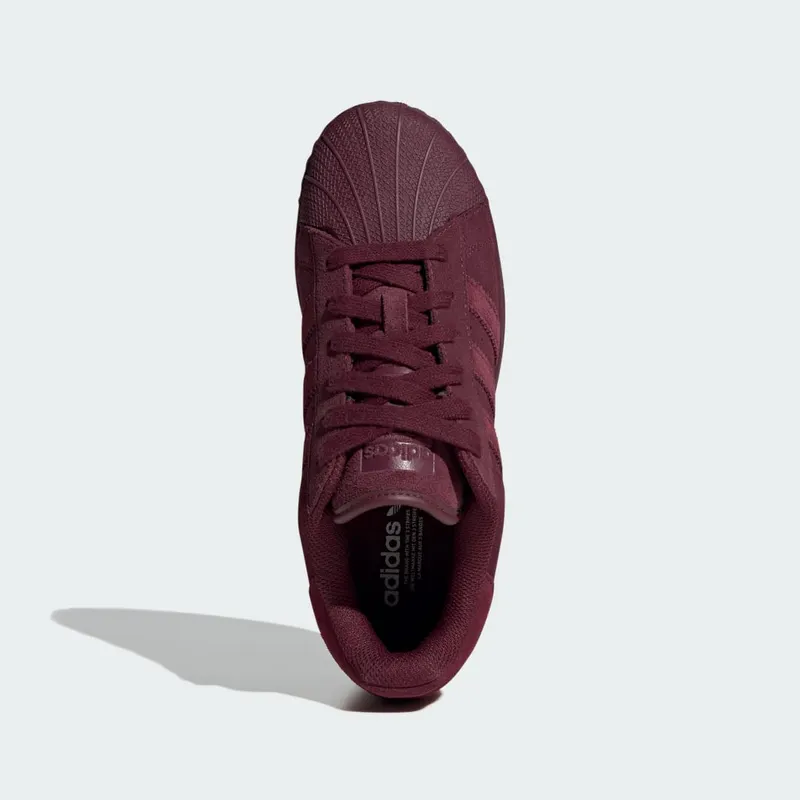 adidas Superstar XLG Maroon / Crystal White / Maroon (IE7377)